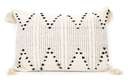Marina Cushion Black and Natural 35 x 50 Cm