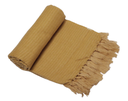 Manta Decorativa Mostaza 2,00 m x 1.70 m