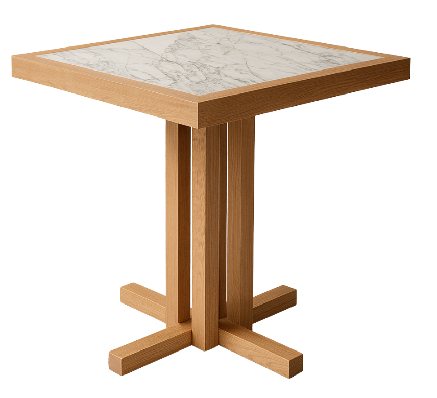 Mesa Alta Luvan 1 x 1 m Exterior