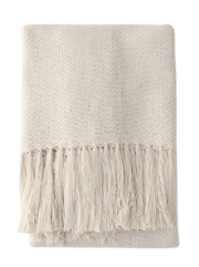 Manta Decorativa Natural 2,00 m x 1.70 m