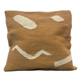 Cojín de Lana Camel B 50x50