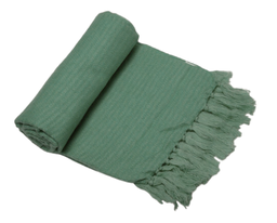 Decorative Olive Blanket 2,00 m x 1.70 m